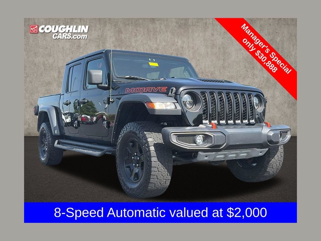 2022 Jeep Gladiator Mojave in Other — front three-quarter view